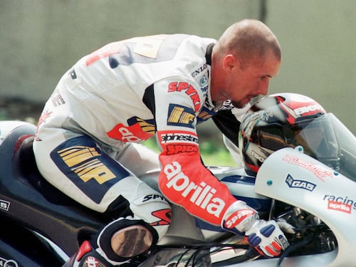 Doriano Romboni muore dopo una caduta a una gara per Simoncelli
