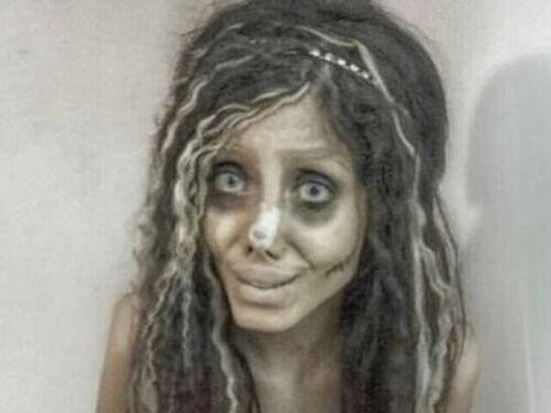 Iran, arrestata influencer nota come l'"Angelina Jolie zombie"
