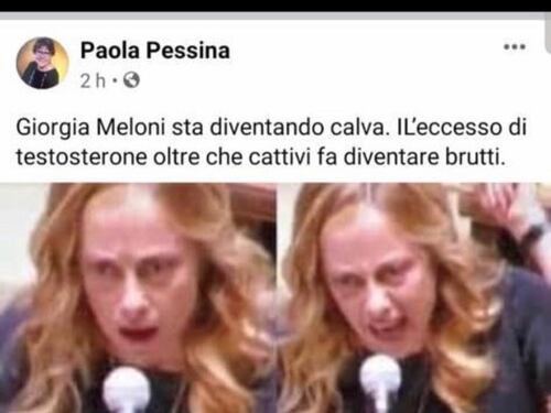 Al vicepresidente Pd piace l'insulto alla Meloni