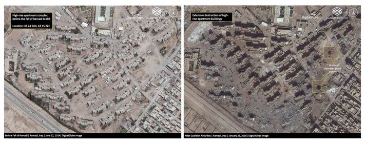 Ramadi distrutta dalla guerra. La città irachena è rasa al suolo 3