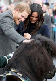 Meghan Markle raggiante col Principe Harry 7