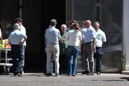 Marcello Dell'Utri esce dal carcere di Rebibbia 2