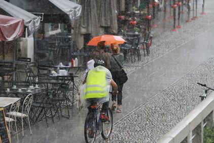 Improvviso temporale a Milano 1