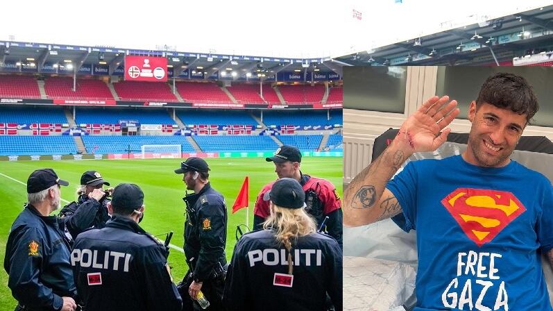 Norvegia-Israele, tifoso fa invasione con la maglia "Free Gaza": è un italiano, ecco chi è