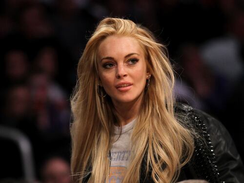 Lindsay Lohan, la sexy attrice con i capelli rossi