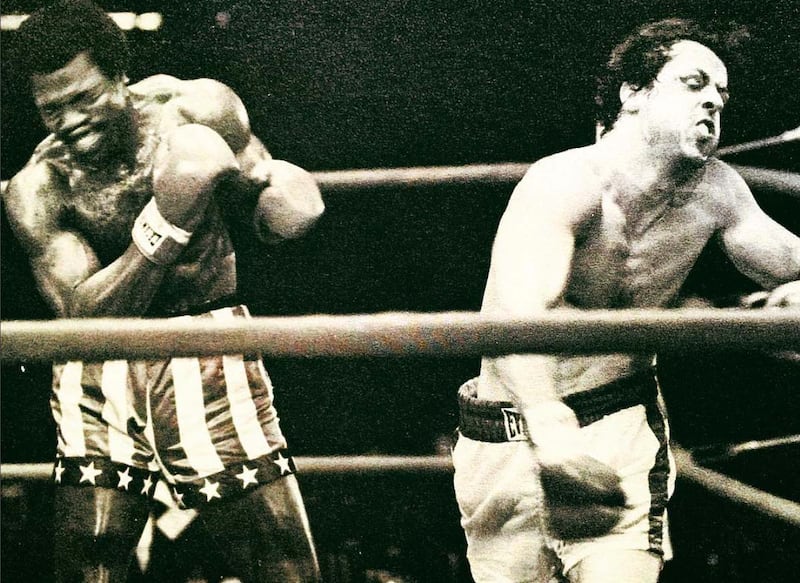 Sylvester Stallone nelle foto di scena di Rocky 6
