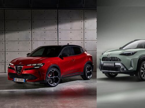 Alfa Romeo Junior vs Toyota Yaris Cross, sfida tra B SUV premium ibridi