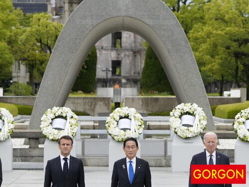 La satira del giorno. Joe Biden a Hiroshima