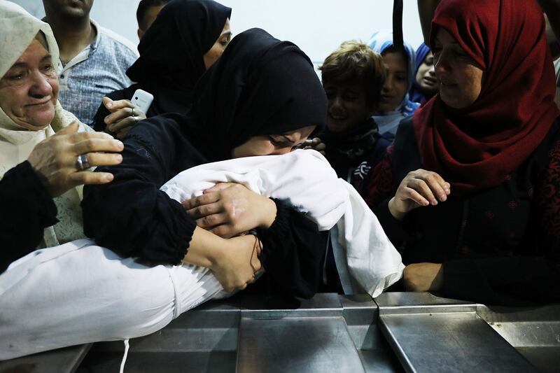 I funerali a Gaza di Leila, uccisa a otto mesi 5