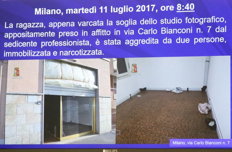 Milano, così è stata rapita la modella 6