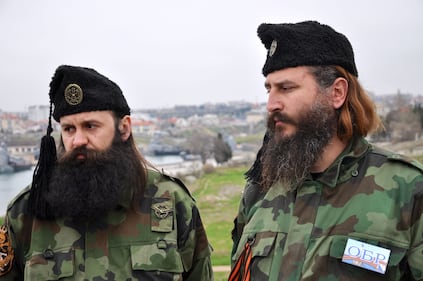 I volontari cetnici in Crimea 6