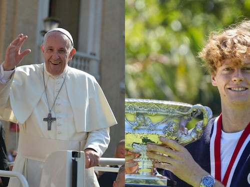 Sinner, i complimenti arrivano anche dal Papa