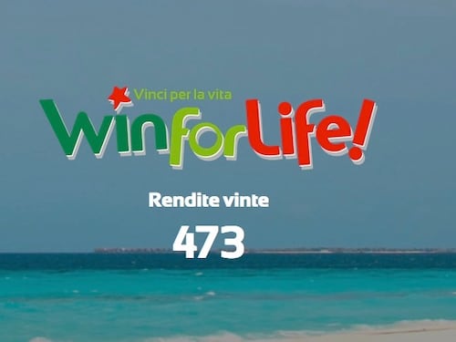 WinforLife, vinta una rendita di 3mila euro al mese per 20 anni