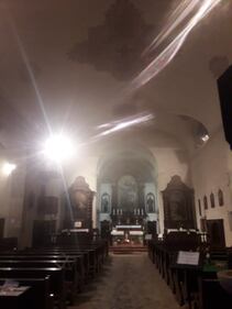 Rovereto, incendiato il portone della chiesa che ospitò il presepe anti-abortista 3