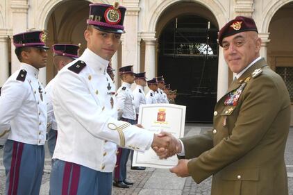 cerimonia di chiusura dell’Anno Accademico 2023-2024, dell'Accademia Militare 2