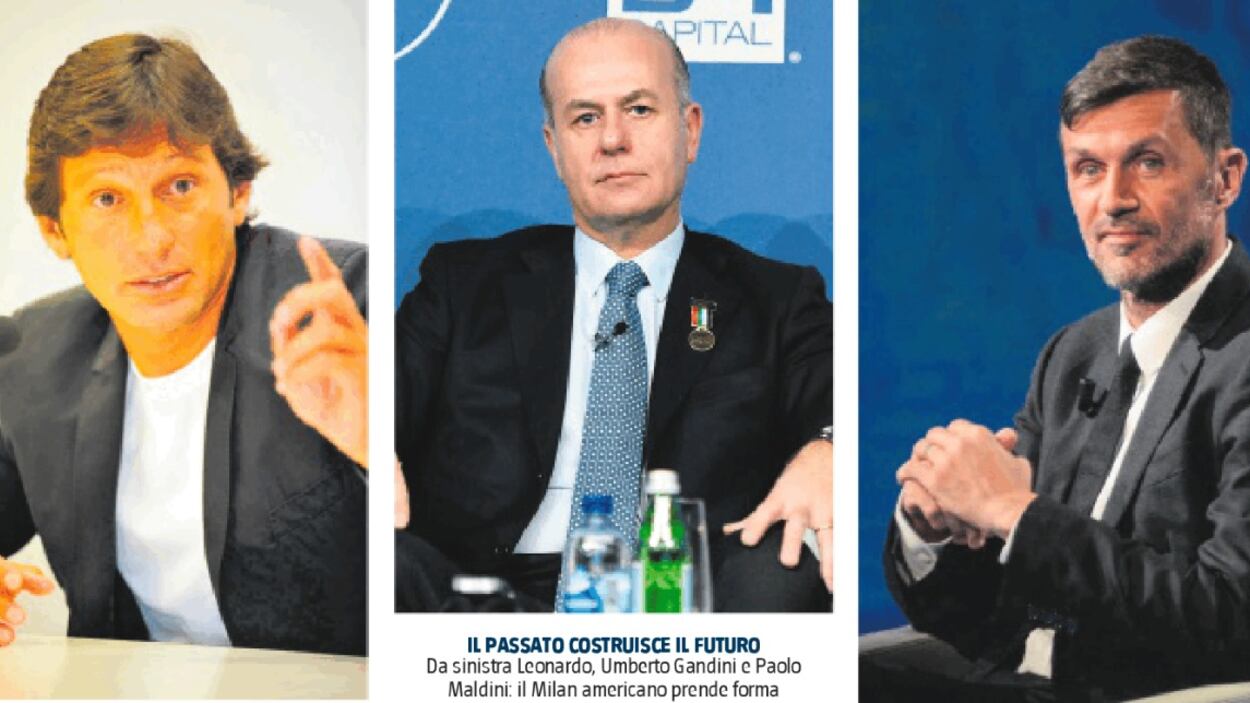 Non solo Leonardo Gandini c'è, Maldini forse Milan nuovo e già visto
