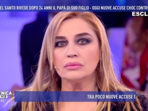 Domenica Live, l'ex di Lory Del Santo: "Ha rapito nostro figlio e mi ha ricattato"