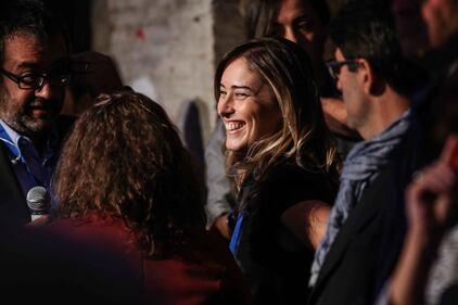 Il ministro Boschi, la più fotografata 7