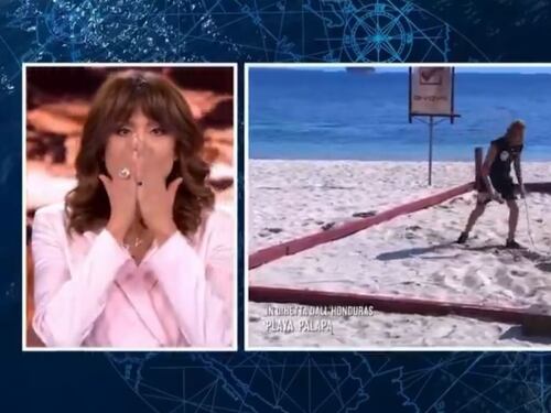 "Lo strattone è stato molto forte". Brutto infortunio in diretta per Marina Suma all'Isola dei Famosi