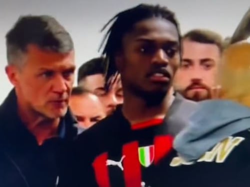 "Mister, che c... vuoi?". L'esultanza di Leao, poi lo scontro Maldini-Spalletti