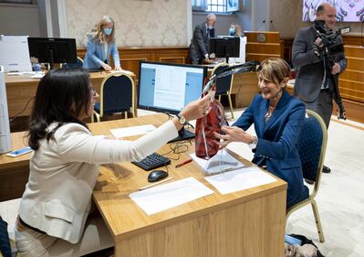 I senatori eletti arrivano a Palazzo Madama per gli accrediti 1
