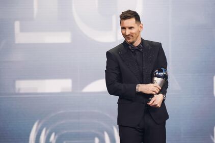 Lionel Messi è il miglior giocatore del 2022: i momenti più belli della premiazione 6
