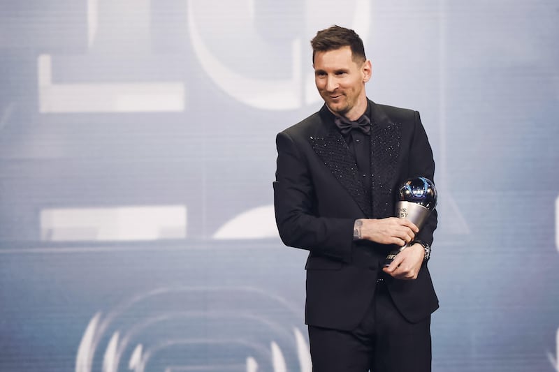 Lionel Messi è il miglior giocatore del 2022: i momenti più belli della premiazione 6