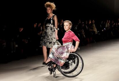 Modelle disabili in passerella a New York 1