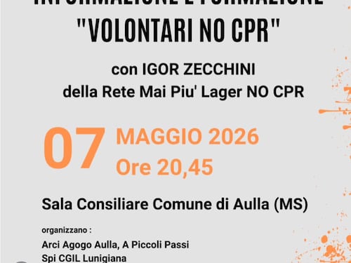 Migranti, l'incontro per la "formazione" dei "volontari No Cpr" nell'aula consiliare