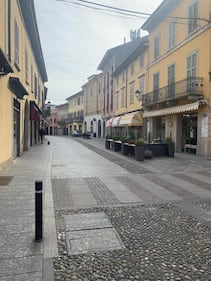 Coronavirus, il centro di Codogno è deserto 3