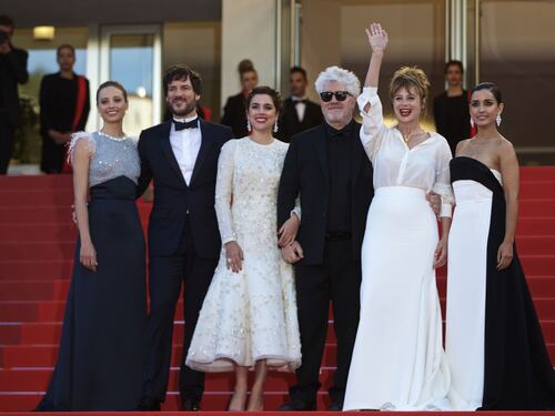 Pedro Almodovar a Cannes, foto