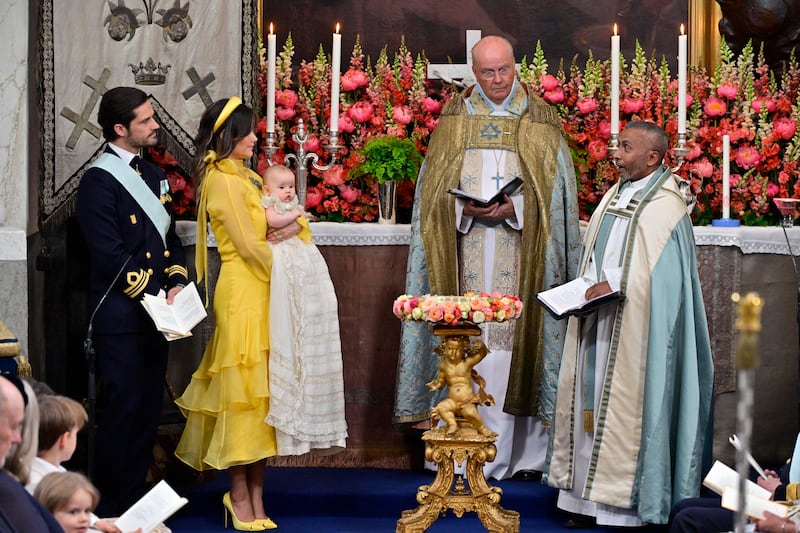 Battezzata Ines, la principessa di Svezia 3