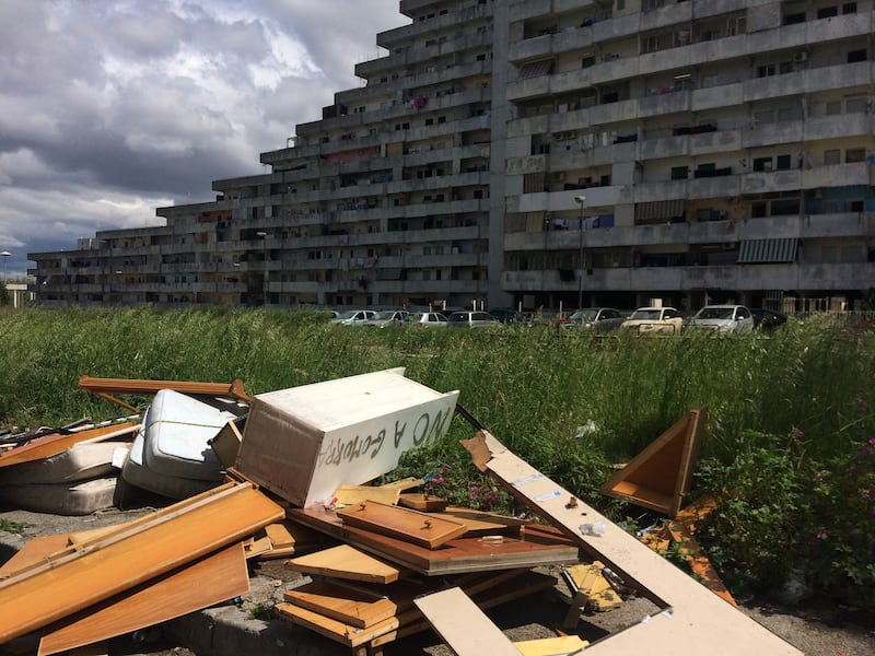 Tra le vele di Scampia prima dell'abbattimento 4