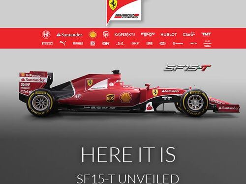 Ecco la SF15-T, la prima Ferrari dell'era Marchionne