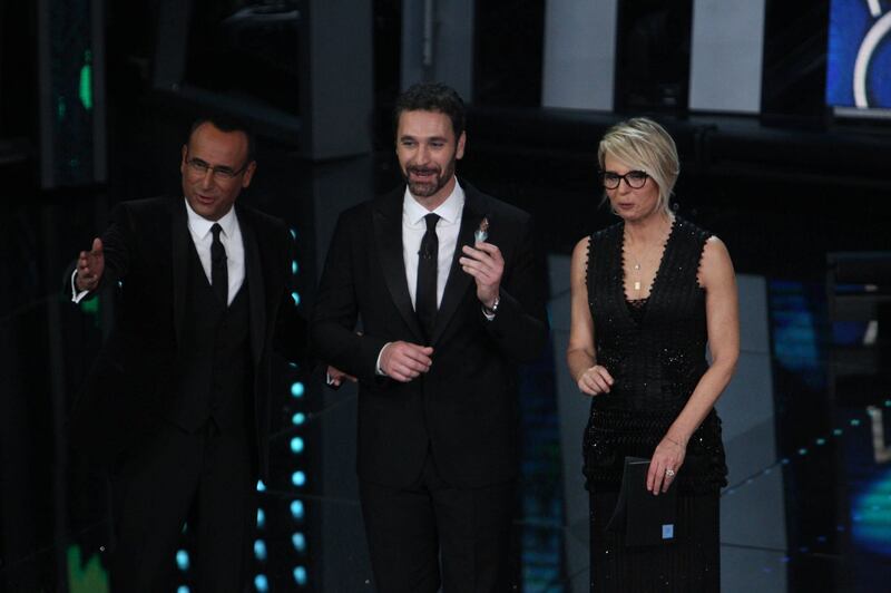 Sanremo 2017, la prima volta di Maria De Filippi 2