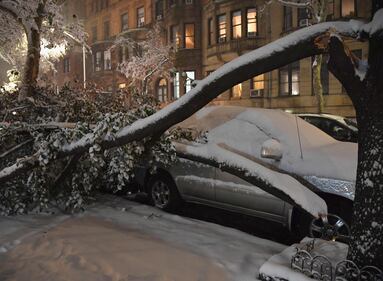 È arrivata la prima neve a New York 10