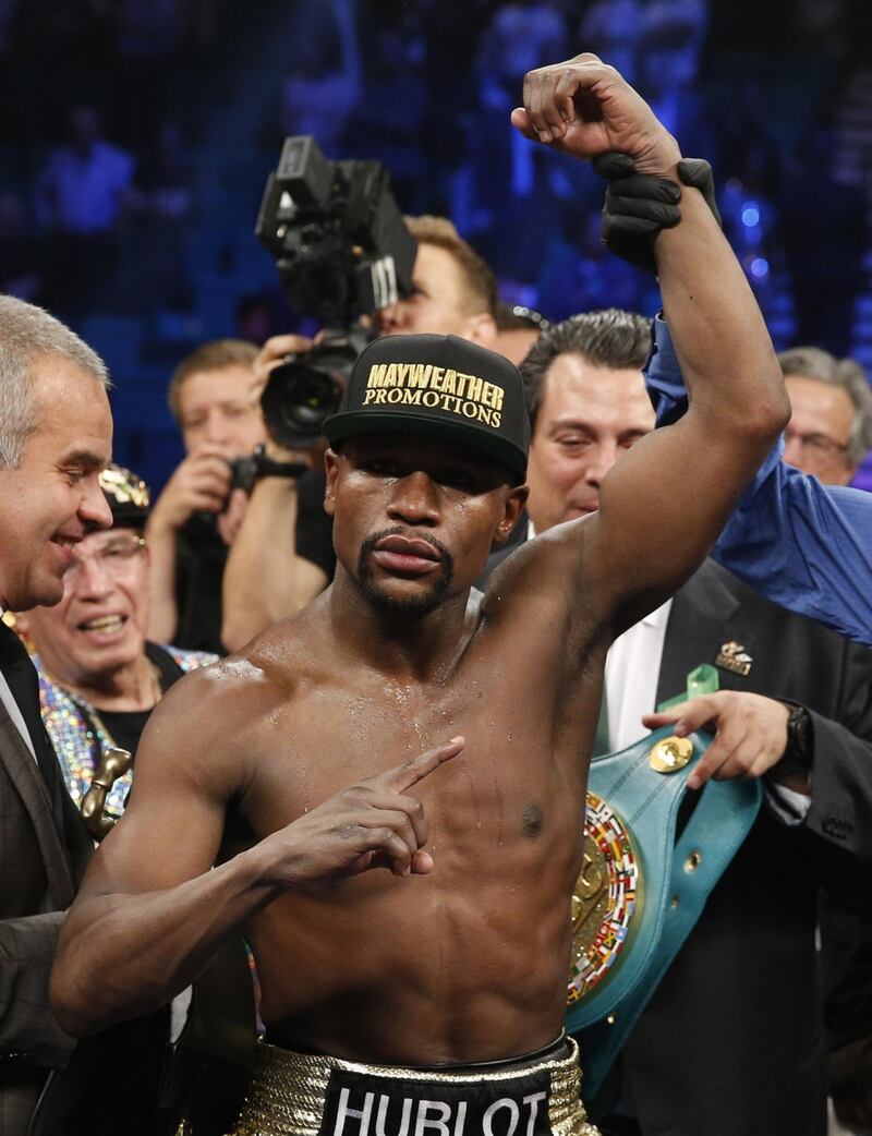 Floyd Mayweather ha sconfitto Manny Pacquiao 5