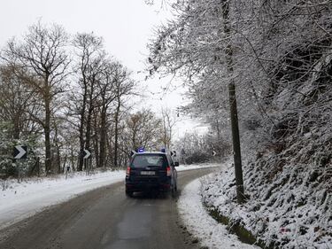 Neve e gelo sui Castelli romani 4