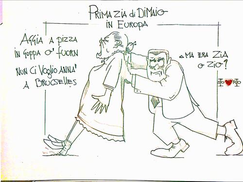 La vignetta del giorno: la prima zia di Di Maio