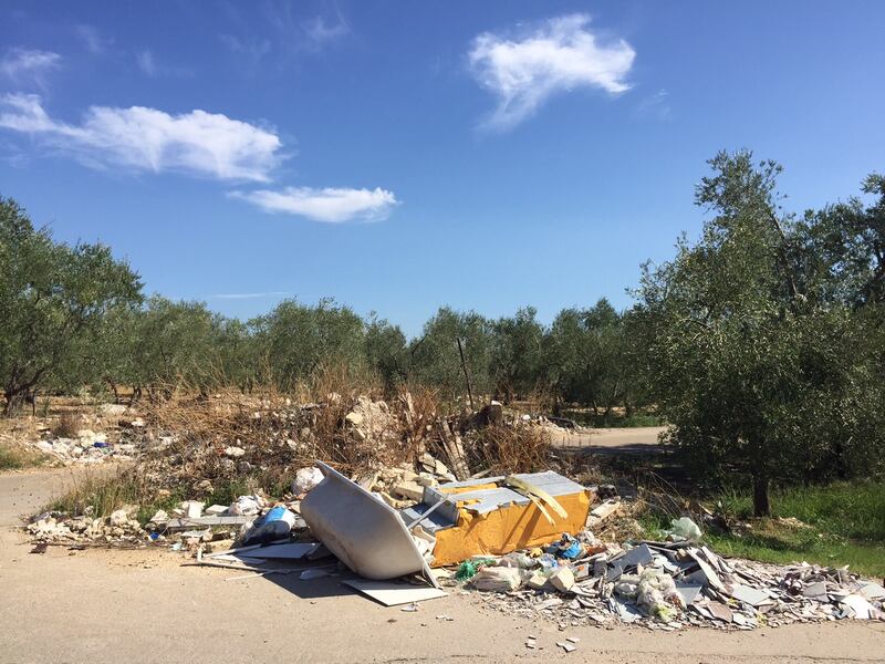 Bitonto e le campagne nel degrado 3