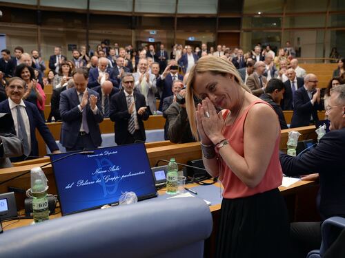 "Con un governo di centrodestra l'Italia sarà affidabile all'estero": la Meloni non ha dubbi