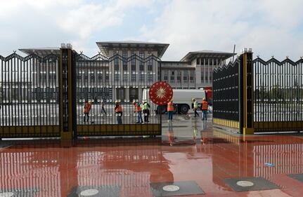 Turchia, il nuovo palazzo del "sultano" Erdogan 1