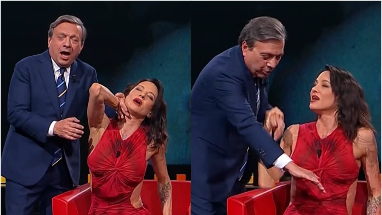 Asia Argento: “Ecco come fingono le donne a letto". Momento imbarazzante con Chiambretti
