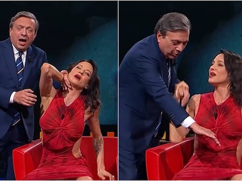 Asia Argento: “Ecco come fingono le donne a letto". Momento imbarazzante con Chiambretti