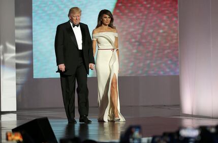 Melania e Donald Trump, coppia presidenziale 29