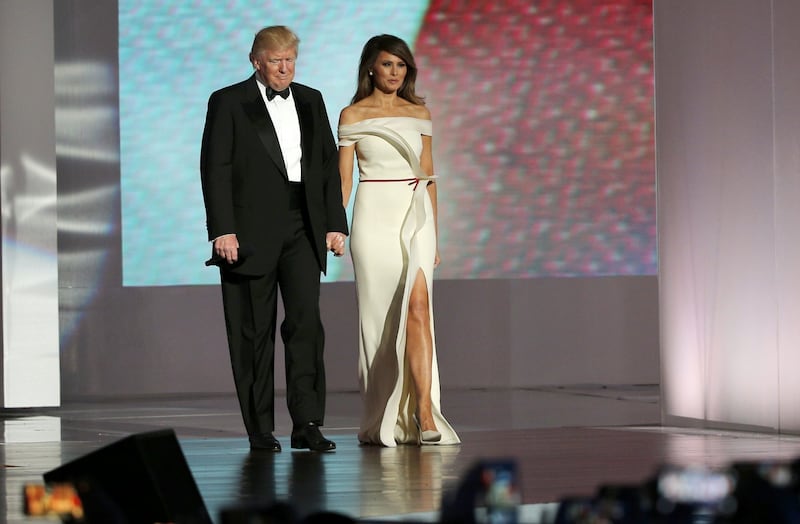 Melania e Donald Trump, coppia presidenziale 29