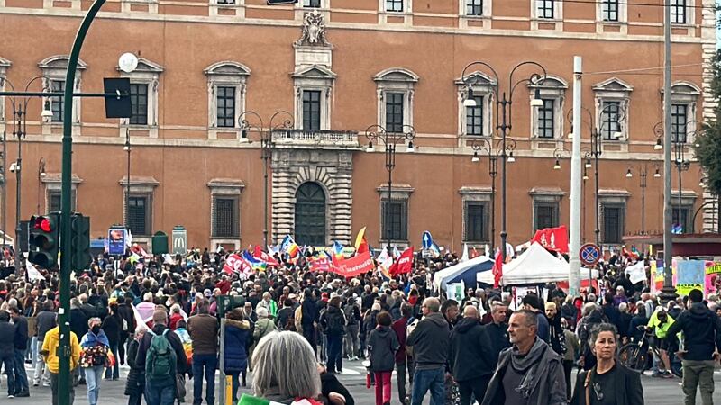 Manifestazione Roma