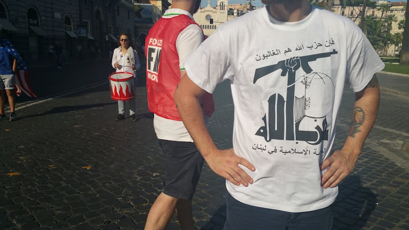 Il corteo di Forza Nuova contro l'Isis e i suoi finanziatori 6
