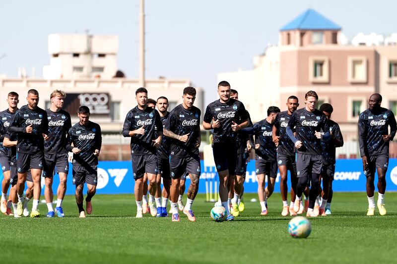 Il Napoli a Riad
