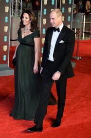Kate Middleton incinta ai Bafta 2018 10